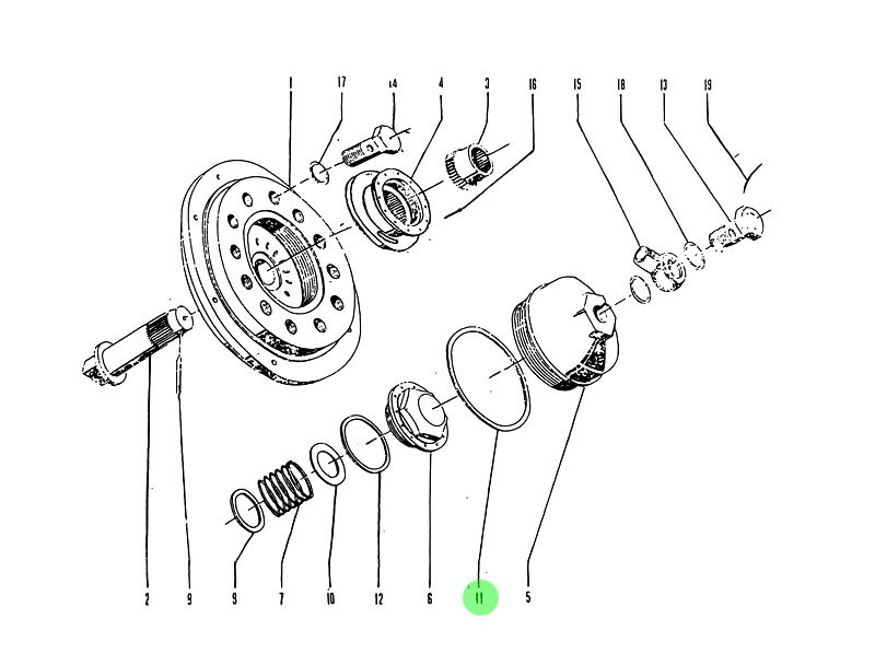 36C.03.109  密封墊,Sealing gasket,濟南向前汽車配件有限公司