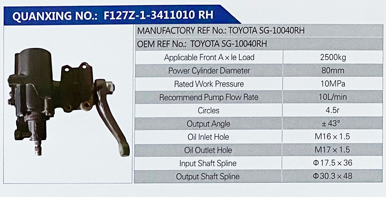 TOYOTA SG-10040RH,,濟南泉達汽配有限公司